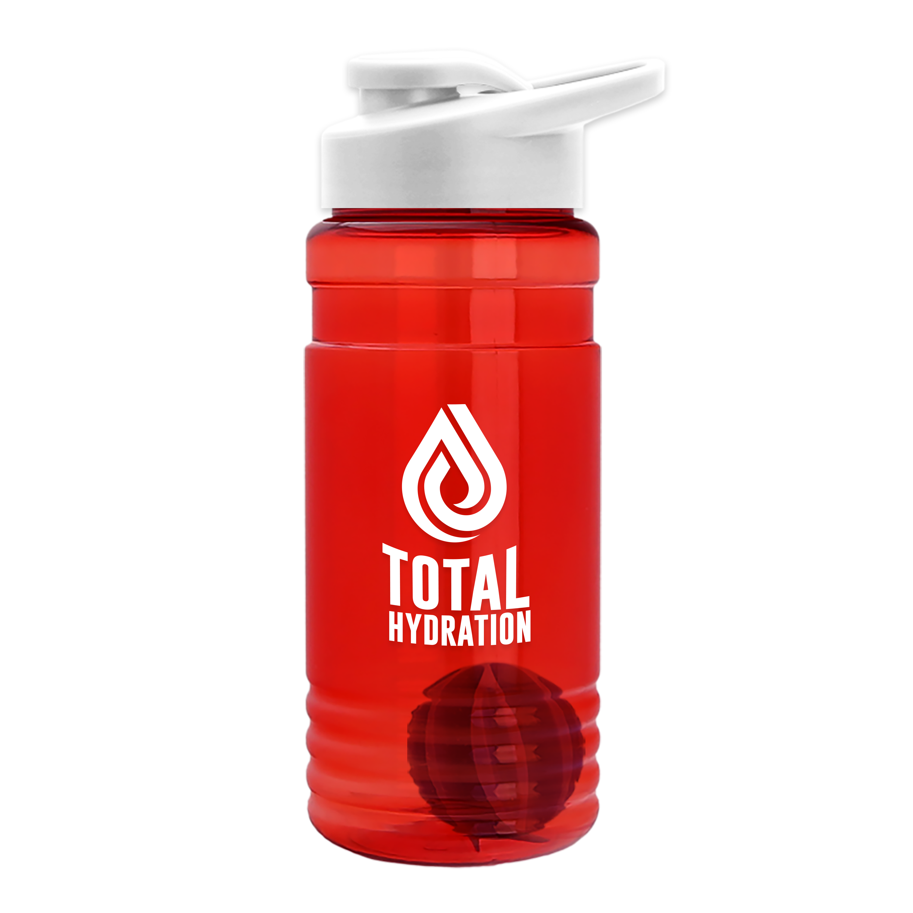 Garyline® Groove Tritan® Shaker Bottle with Drink-Thru Lid and Mixing Ball, 20 oz. — view 485